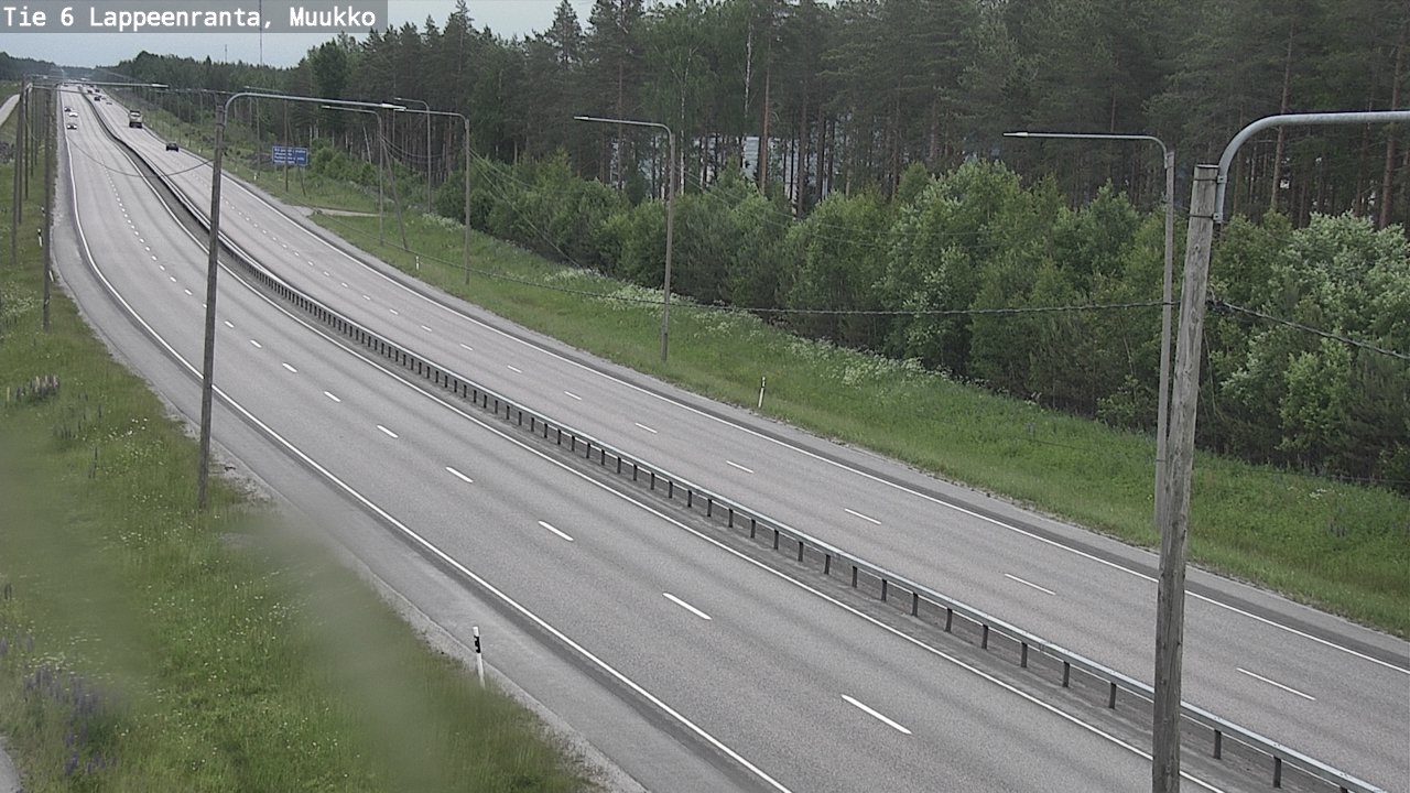 Kelikamerat Kuva Tie 6 Lappeenranta, Muukko, Lappeenranta, Etelä-Karjala
