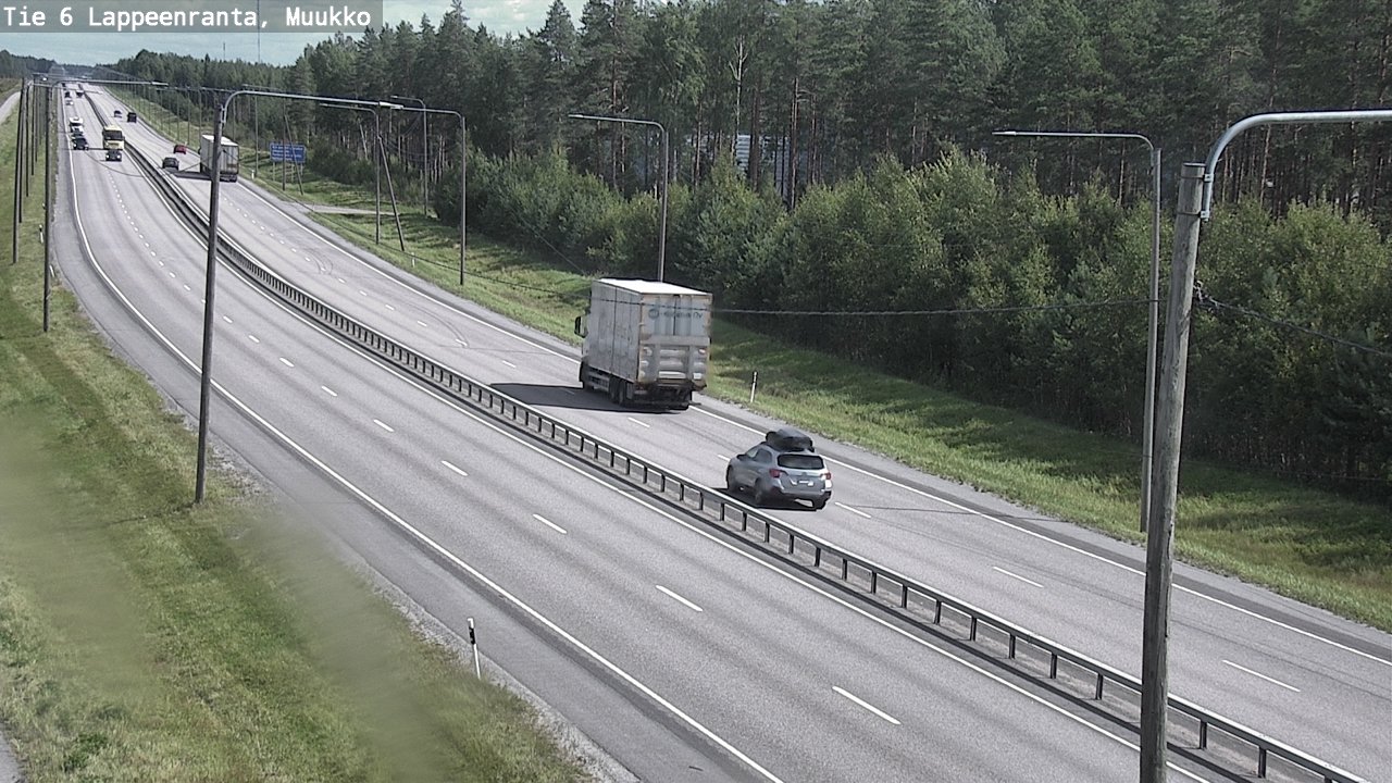 Kelikamerat Kuva Tie 6 Lappeenranta, Muukko, Lappeenranta, Etelä-Karjala