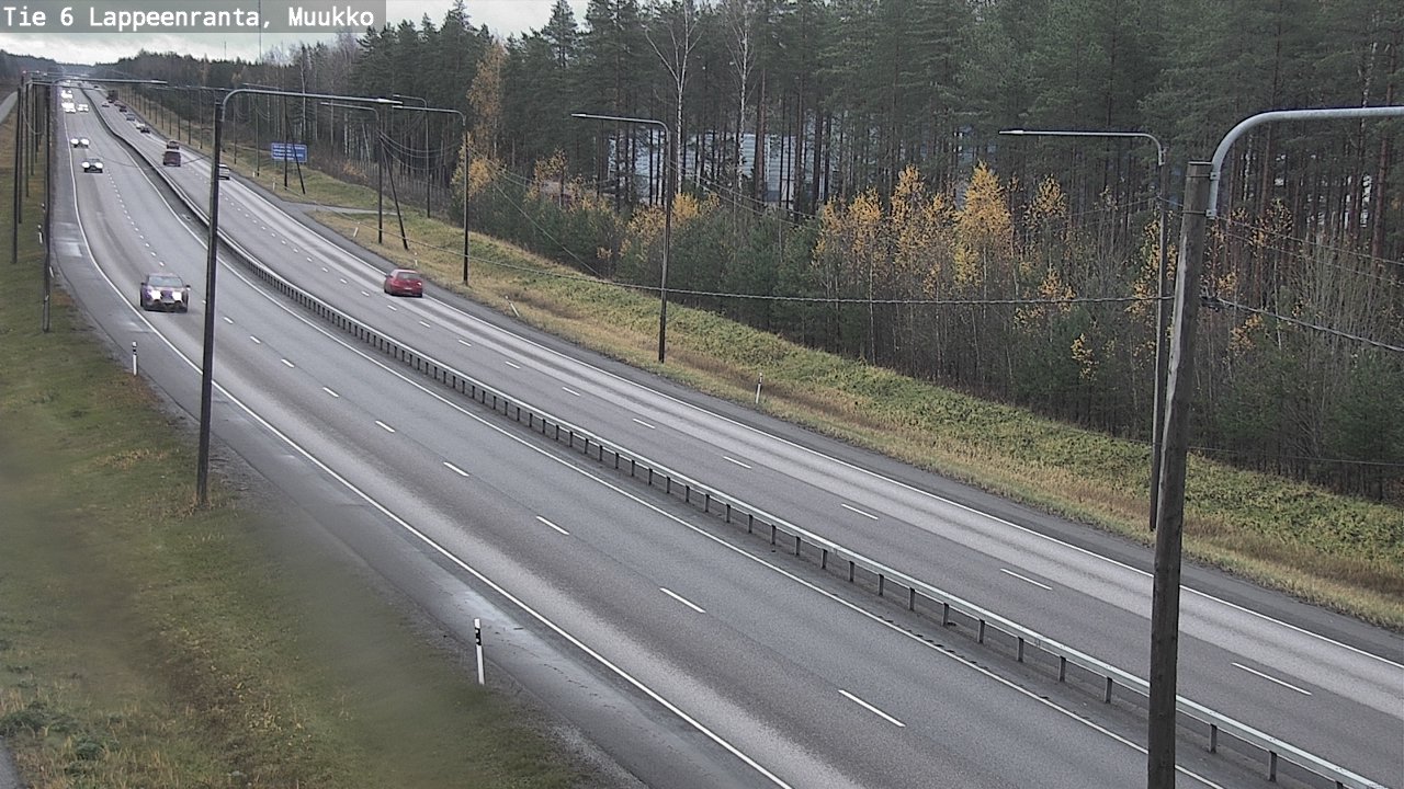 Kelikamerat Kuva Tie 6 Lappeenranta, Muukko, Lappeenranta, Etelä-Karjala