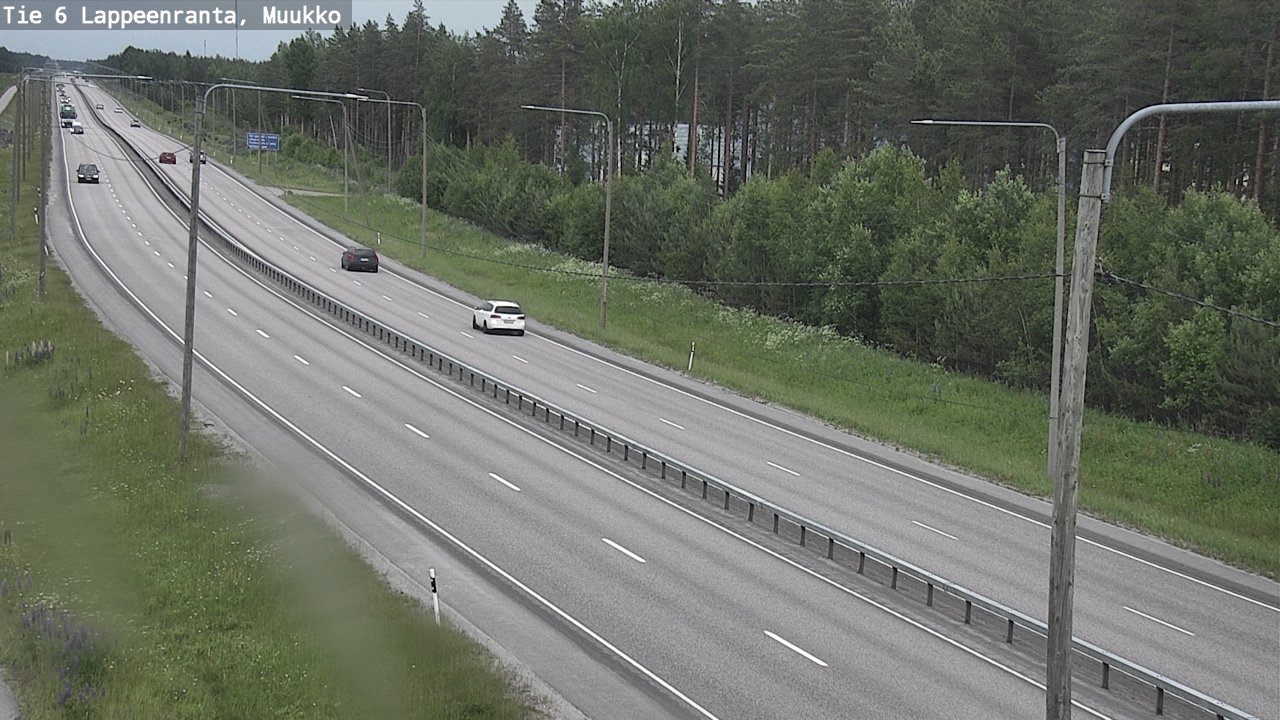 Kelikamerat Kuva Tie 6 Lappeenranta, Muukko, Lappeenranta, Etelä-Karjala