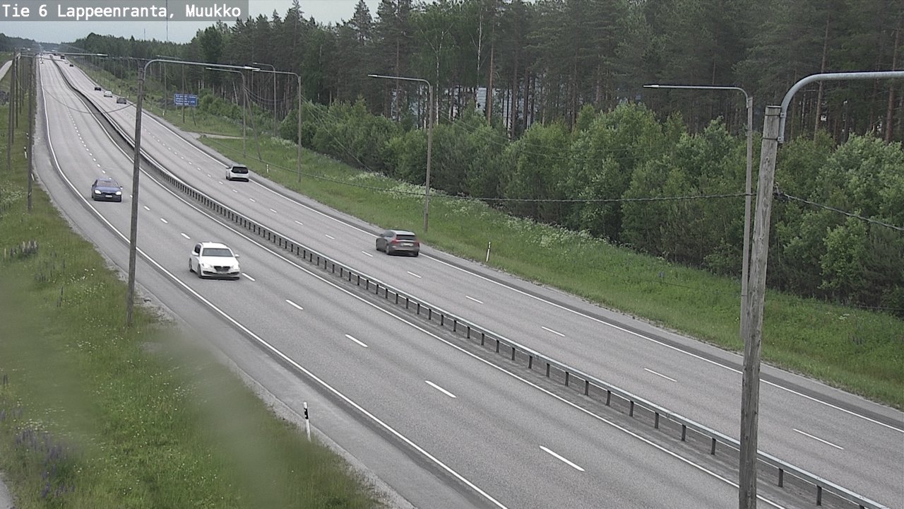 Kelikamerat Kuva Tie 6 Lappeenranta, Muukko, Lappeenranta, Etelä-Karjala
