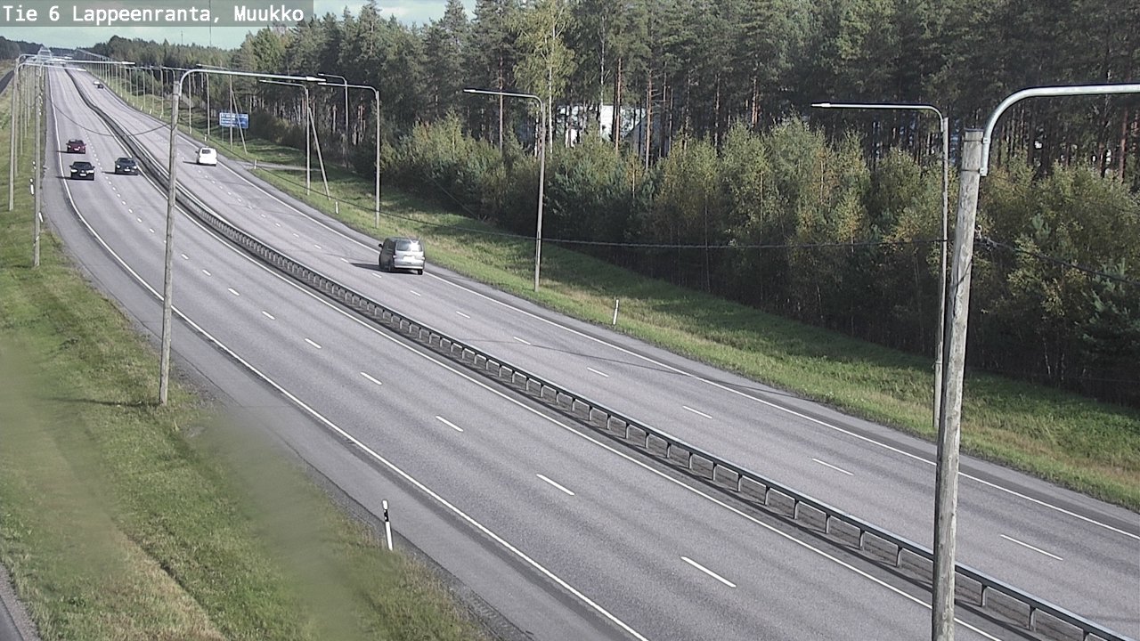 Kelikamerat Kuva Tie 6 Lappeenranta, Muukko, Lappeenranta, Etelä-Karjala