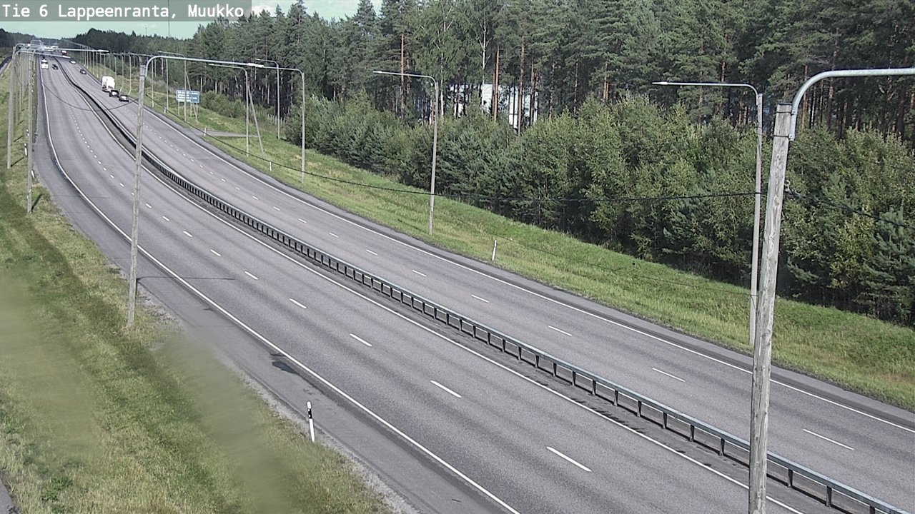 Kelikamerat Kuva Tie 6 Lappeenranta, Muukko, Lappeenranta, Etelä-Karjala