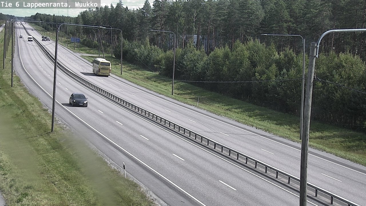 Kelikamerat Kuva Tie 6 Lappeenranta, Muukko, Lappeenranta, Etelä-Karjala