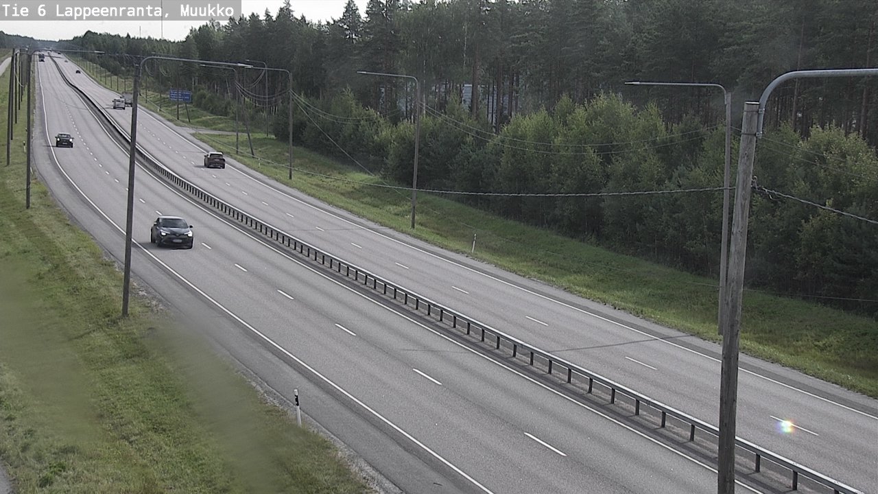 Kelikamerat Kuva Tie 6 Lappeenranta, Muukko, Lappeenranta, Etelä-Karjala