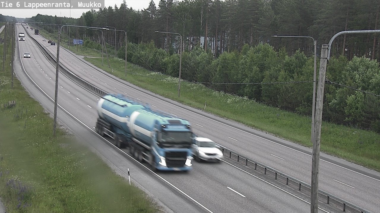 Kelikamerat Kuva Tie 6 Lappeenranta, Muukko, Lappeenranta, Etelä-Karjala