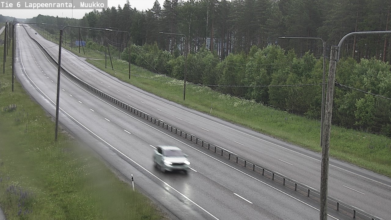 Kelikamerat Kuva Tie 6 Lappeenranta, Muukko, Lappeenranta, Etelä-Karjala