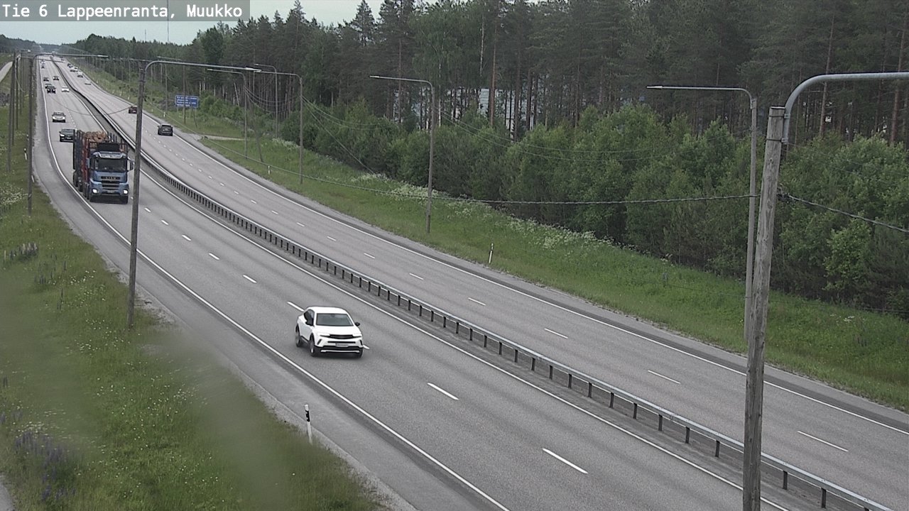 Kelikamerat Kuva Tie 6 Lappeenranta, Muukko, Lappeenranta, Etelä-Karjala