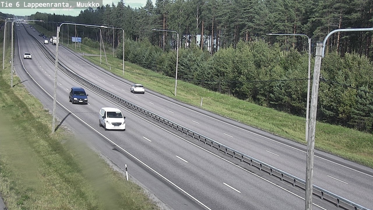 Kelikamerat Kuva Tie 6 Lappeenranta, Muukko, Lappeenranta, Etelä-Karjala