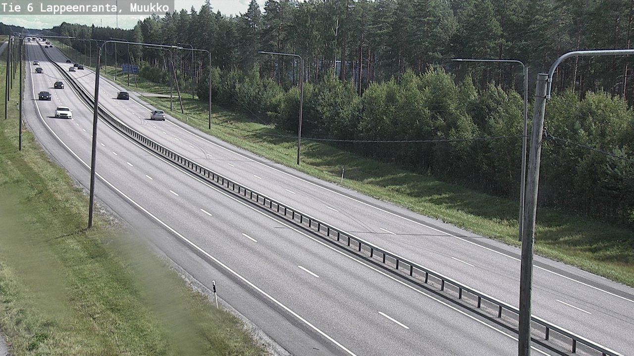 Kelikamerat Kuva Tie 6 Lappeenranta, Muukko, Lappeenranta, Etelä-Karjala