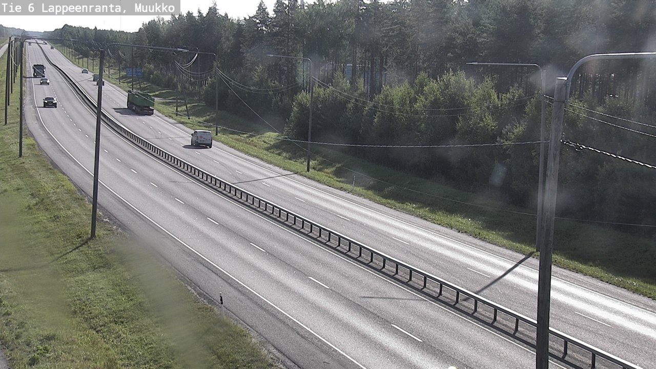 Kelikamerat Kuva Tie 6 Lappeenranta, Muukko, Lappeenranta, Etelä-Karjala