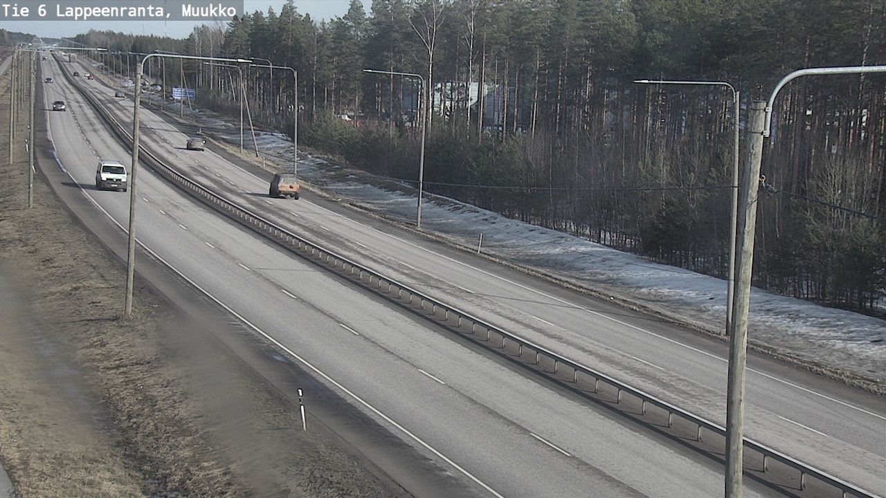 Kelikamerat Kuva Tie 6 Lappeenranta, Muukko, Lappeenranta, Etelä-Karjala