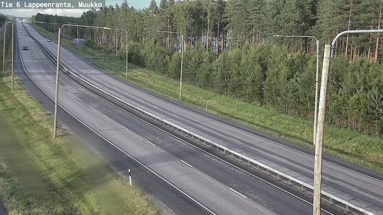Kelikamerat Kuva Tie 6 Lappeenranta, Muukko, Lappeenranta, Etelä-Karjala