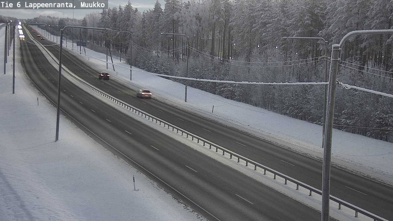 Kelikamerat Kuva Tie 6 Lappeenranta, Muukko, Lappeenranta, Etelä-Karjala