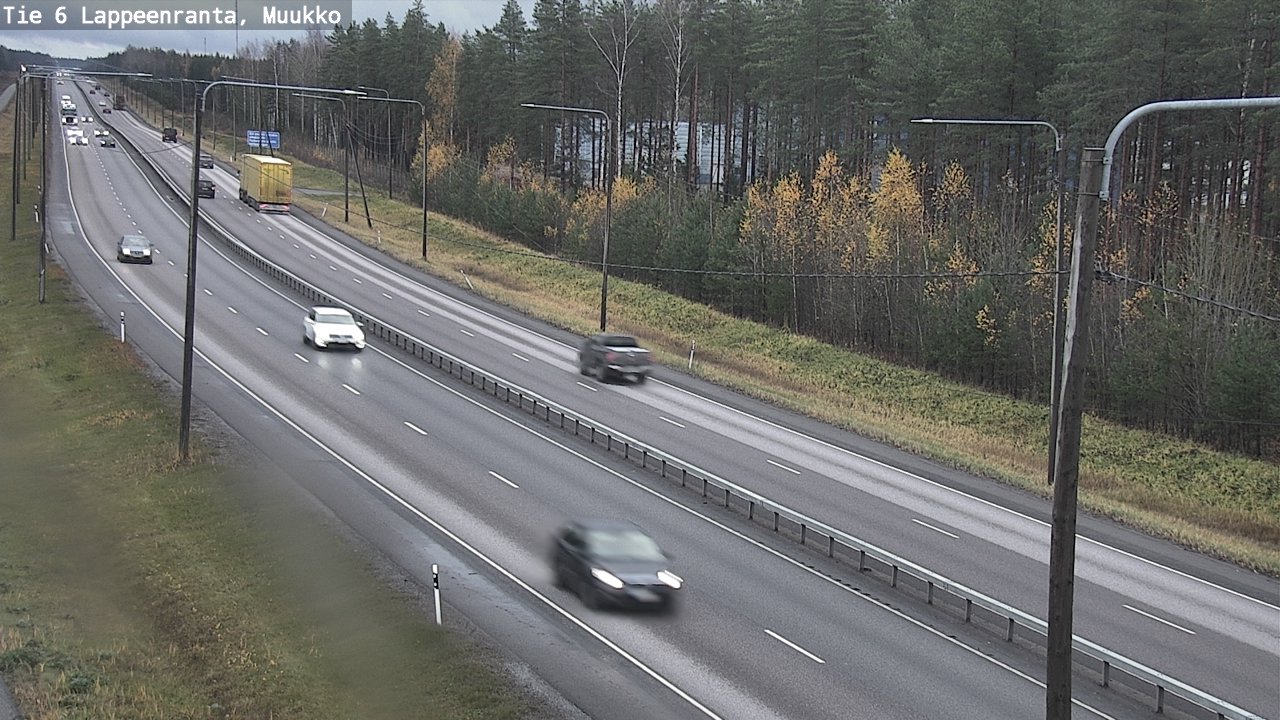 Kelikamerat Kuva Tie 6 Lappeenranta, Muukko, Lappeenranta, Etelä-Karjala