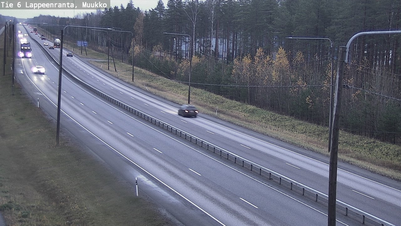 Kelikamerat Kuva Tie 6 Lappeenranta, Muukko, Lappeenranta, Etelä-Karjala