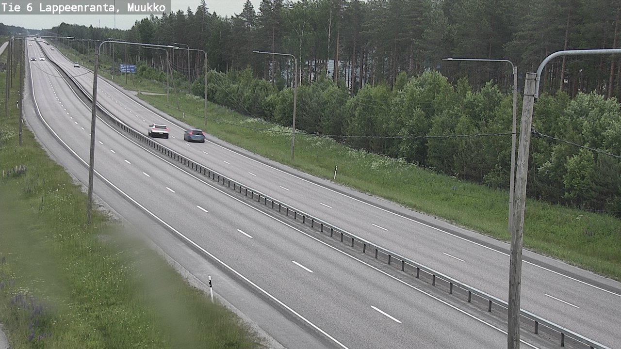 Kelikamerat Kuva Tie 6 Lappeenranta, Muukko, Lappeenranta, Etelä-Karjala
