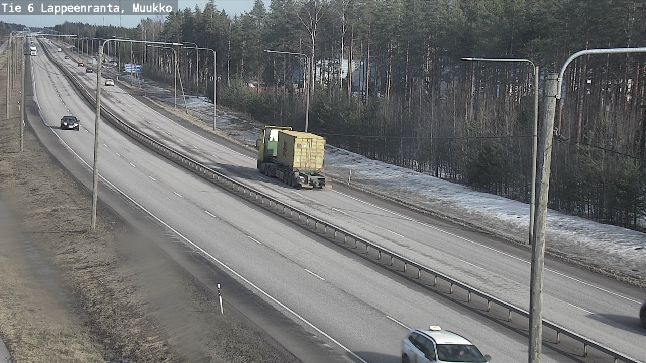 Kelikamerat Kuva Tie 6 Lappeenranta, Muukko, Lappeenranta, Etelä-Karjala