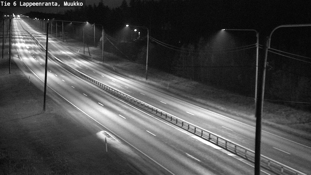 Weather Camera Image Väg 6 Villmanstrand, Muukko, Lappeenranta, Etelä-Karjala