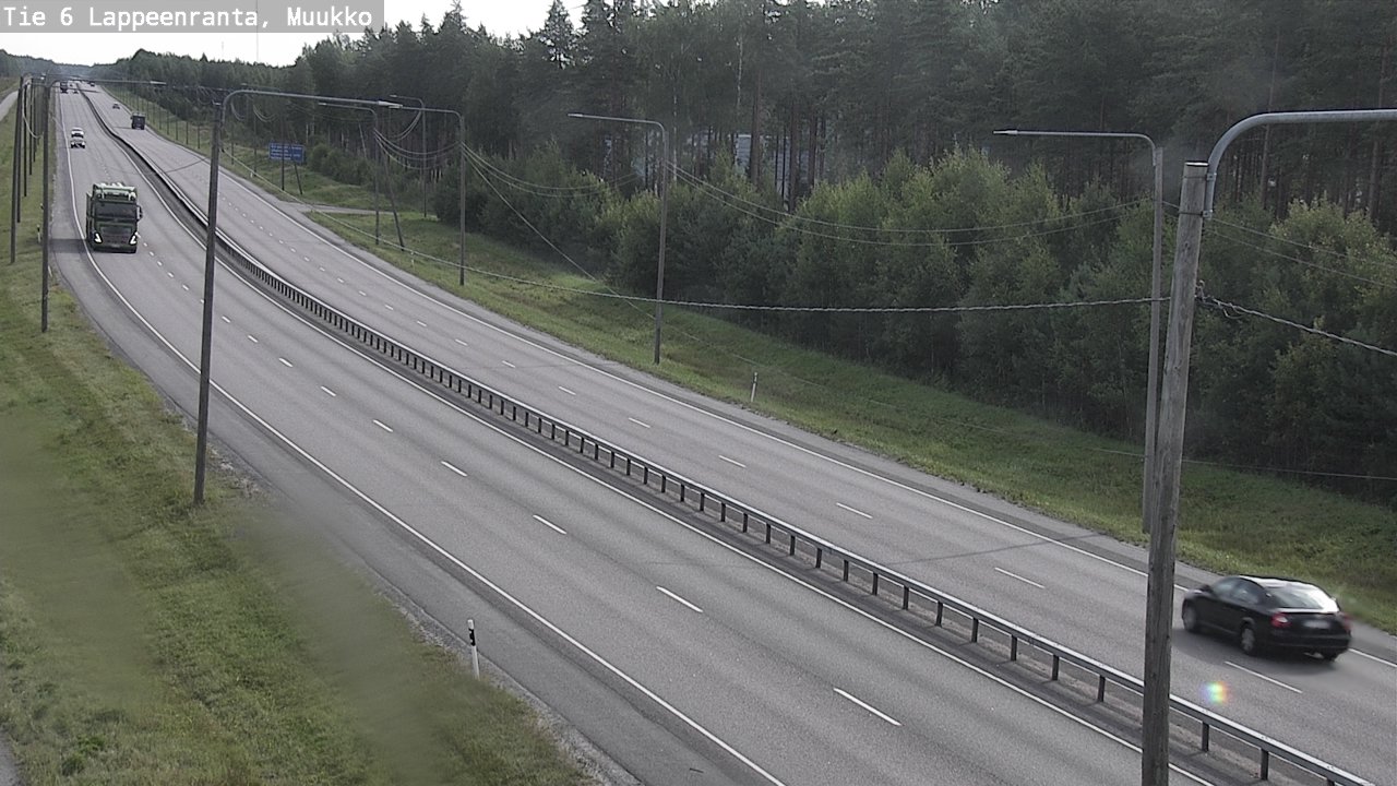 Kelikamerat Kuva Tie 6 Lappeenranta, Muukko, Lappeenranta, Etelä-Karjala
