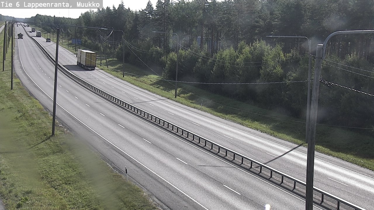 Kelikamerat Kuva Tie 6 Lappeenranta, Muukko, Lappeenranta, Etelä-Karjala
