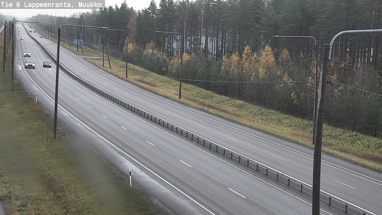 Kelikamerat Kuva Tie 6 Lappeenranta, Muukko, Lappeenranta, Etelä-Karjala