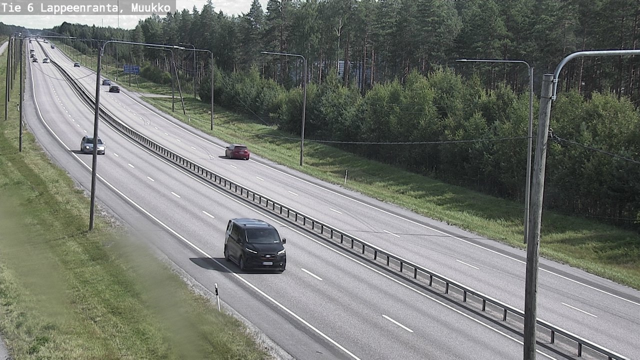 Kelikamerat Kuva Tie 6 Lappeenranta, Muukko, Lappeenranta, Etelä-Karjala