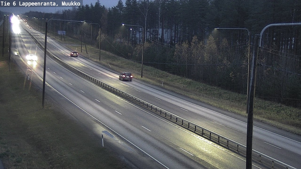 Kelikamerat Kuva Tie 6 Lappeenranta, Muukko, Lappeenranta, Etelä-Karjala