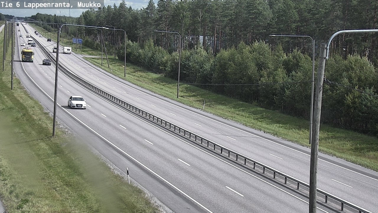 Kelikamerat Kuva Tie 6 Lappeenranta, Muukko, Lappeenranta, Etelä-Karjala