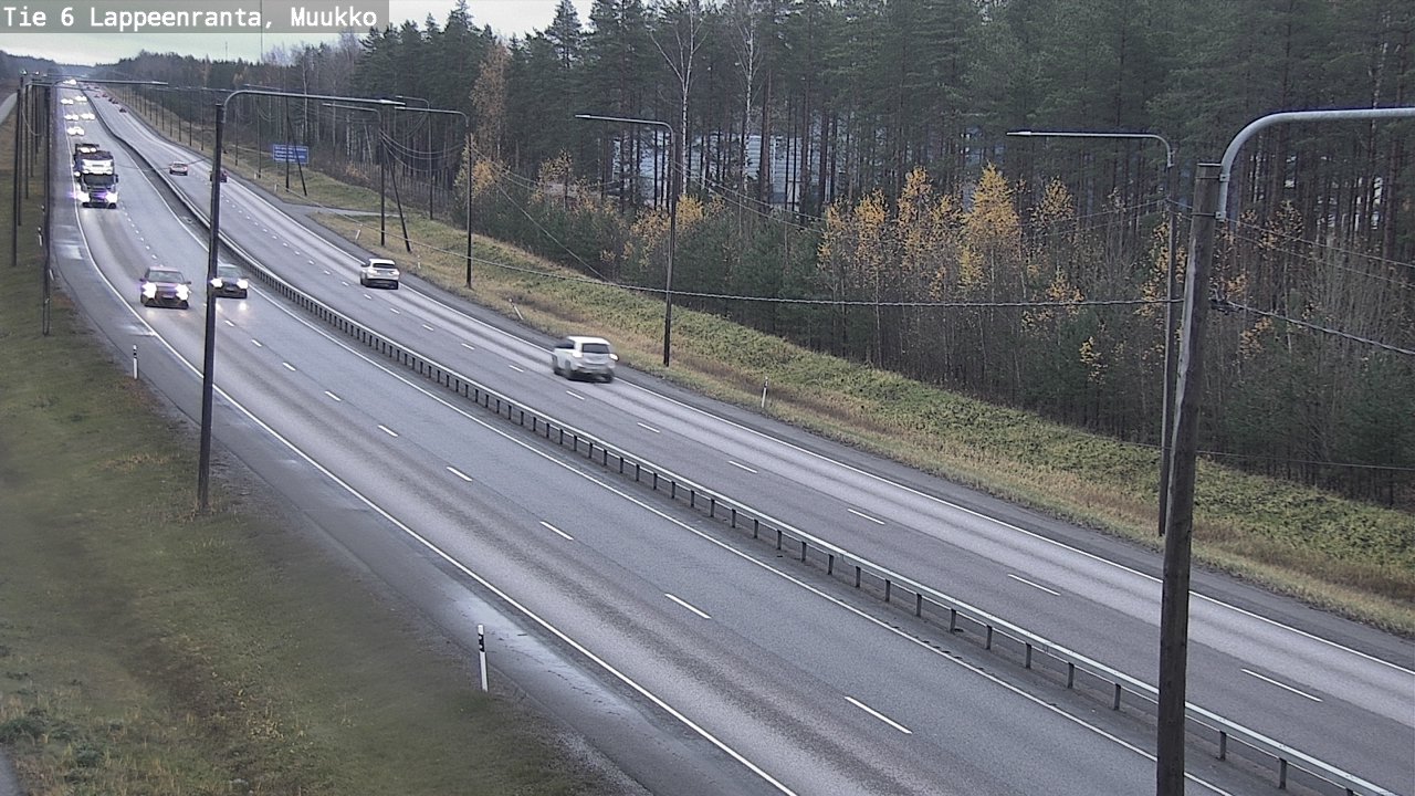 Kelikamerat Kuva Tie 6 Lappeenranta, Muukko, Lappeenranta, Etelä-Karjala