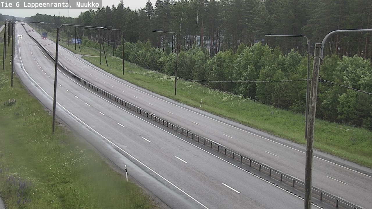 Kelikamerat Kuva Tie 6 Lappeenranta, Muukko, Lappeenranta, Etelä-Karjala