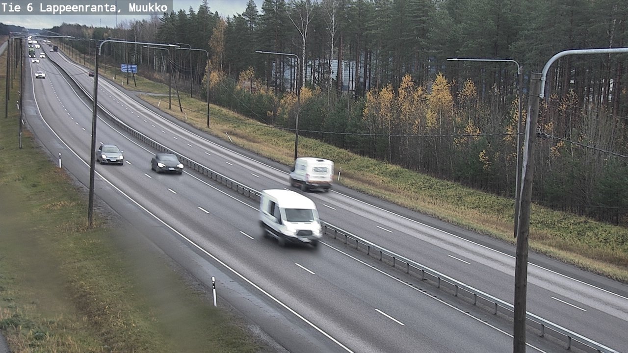 Kelikamerat Kuva Tie 6 Lappeenranta, Muukko, Lappeenranta, Etelä-Karjala