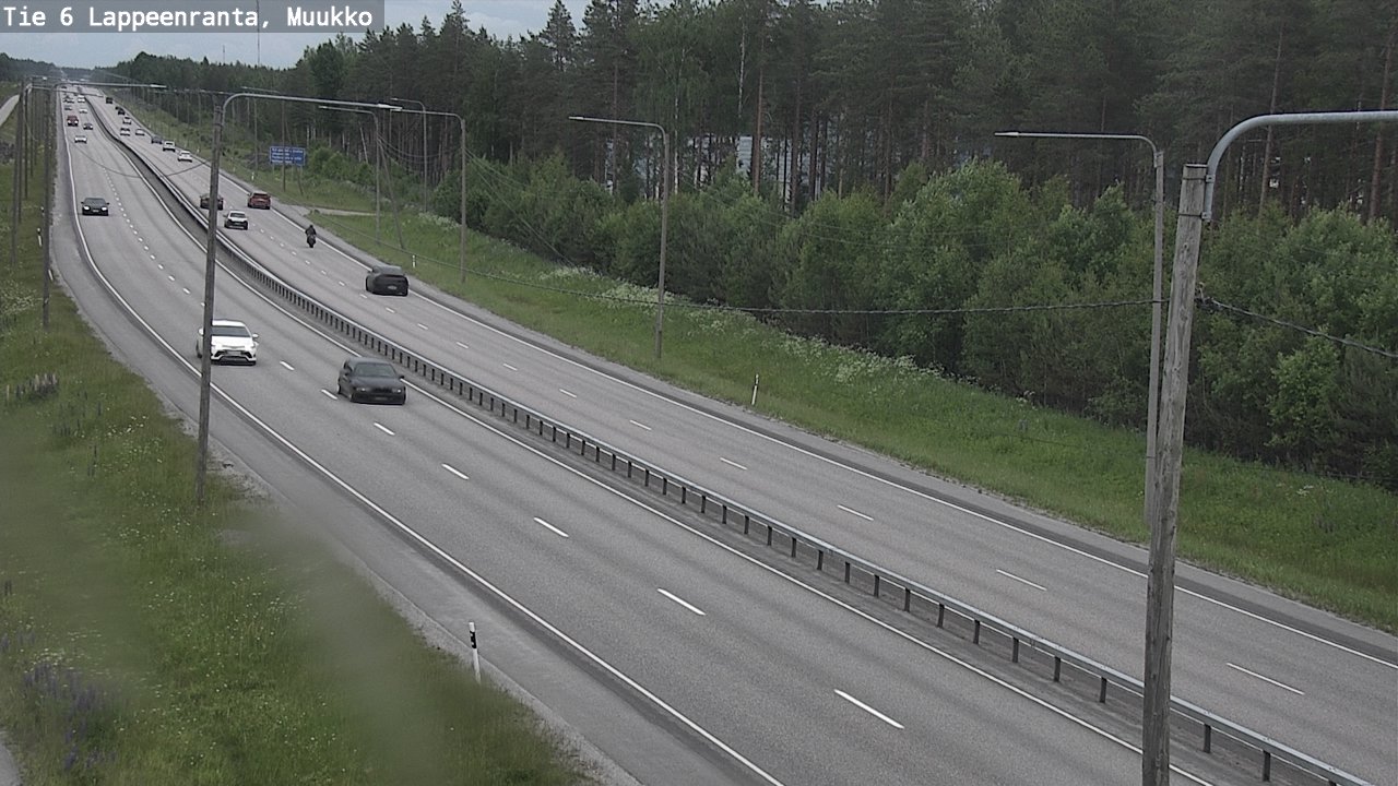 Kelikamerat Kuva Tie 6 Lappeenranta, Muukko, Lappeenranta, Etelä-Karjala