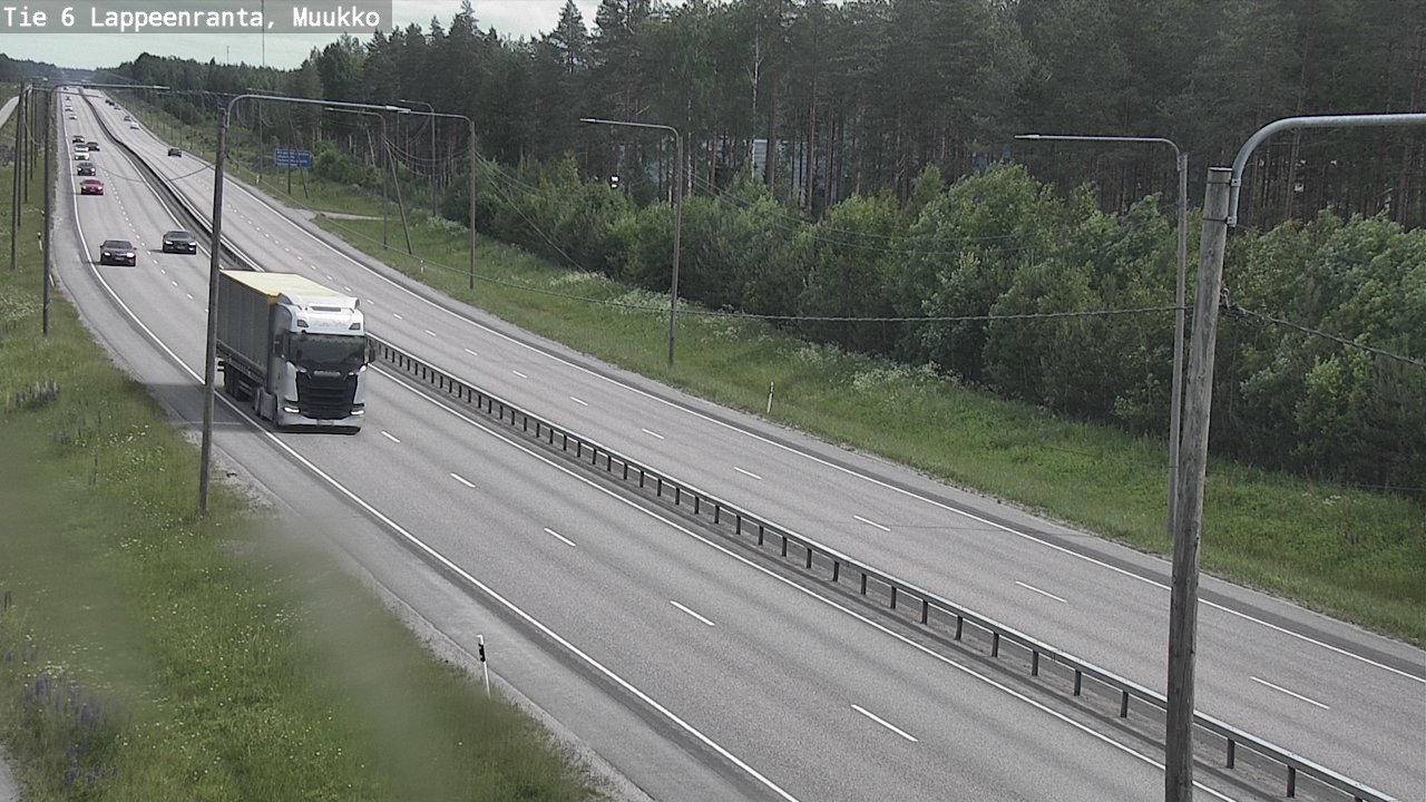 Kelikamerat Kuva Tie 6 Lappeenranta, Muukko, Lappeenranta, Etelä-Karjala