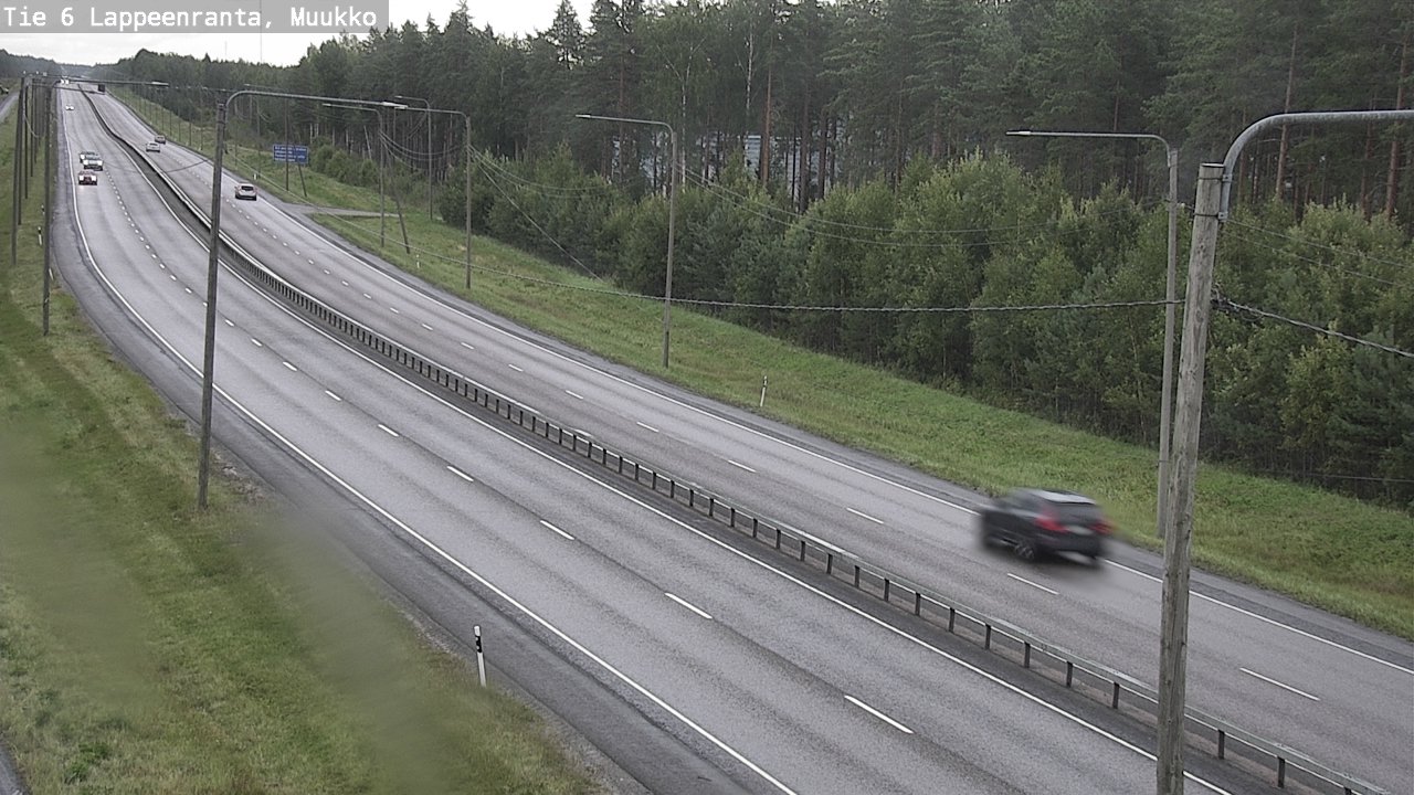 Kelikamerat Kuva Tie 6 Lappeenranta, Muukko, Lappeenranta, Etelä-Karjala