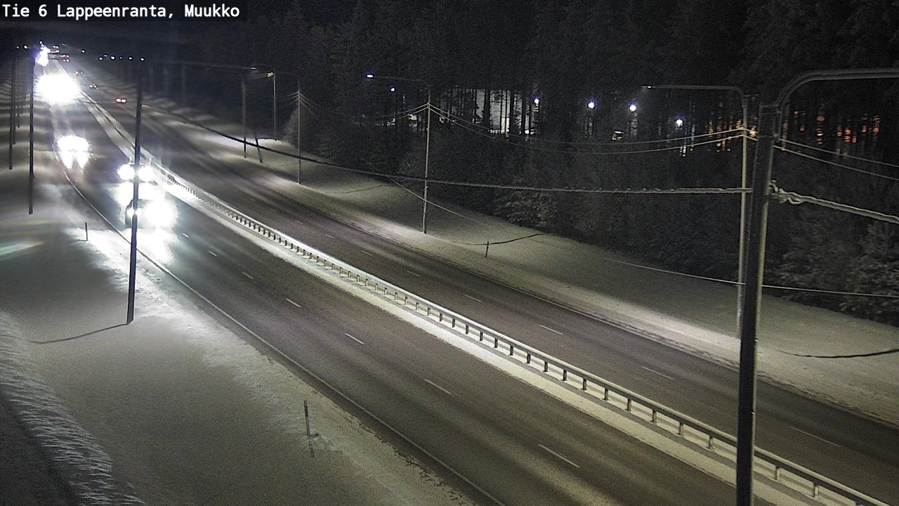 Kelikamerat Kuva Tie 6 Lappeenranta, Muukko, Lappeenranta, Etelä-Karjala