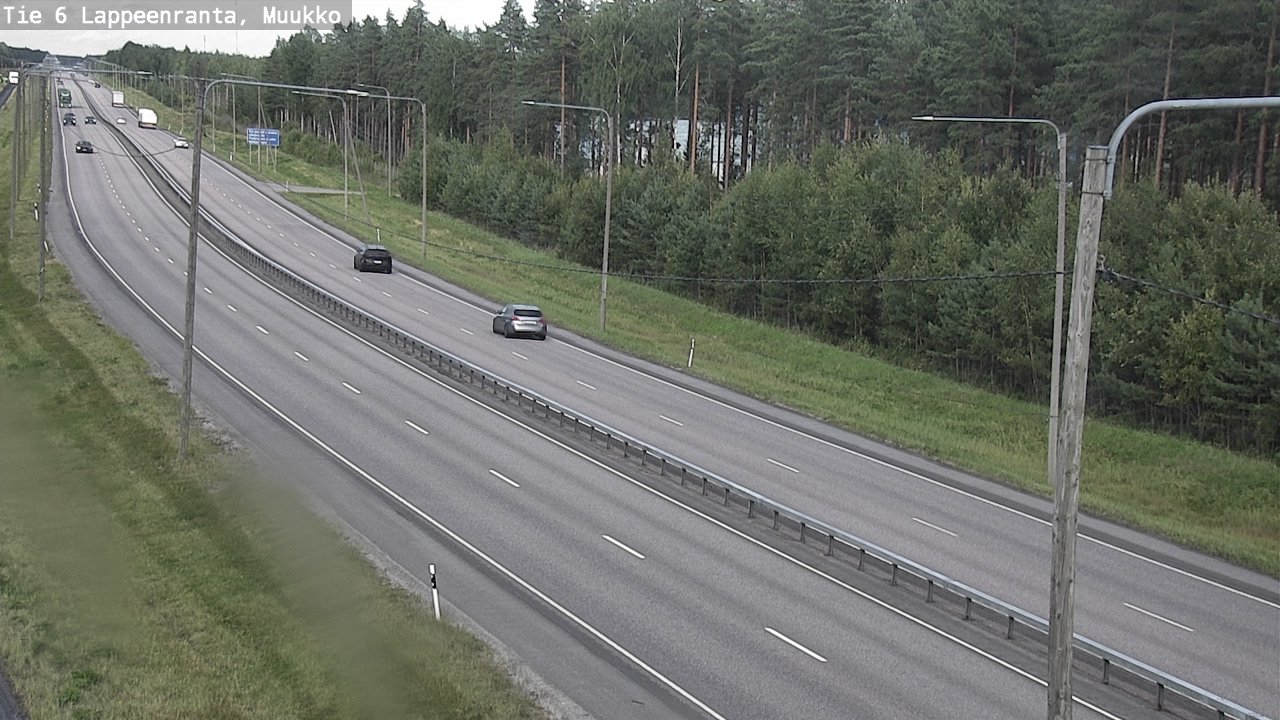 Kelikamerat Kuva Tie 6 Lappeenranta, Muukko, Lappeenranta, Etelä-Karjala