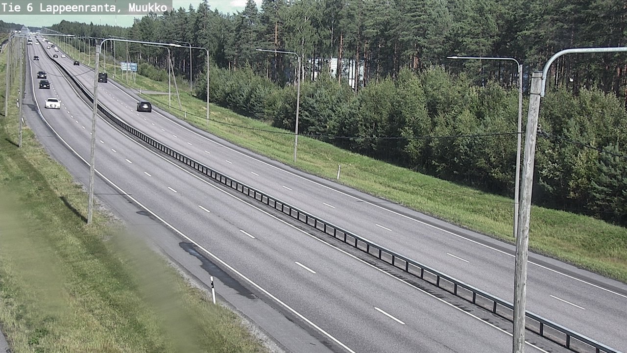 Kelikamerat Kuva Tie 6 Lappeenranta, Muukko, Lappeenranta, Etelä-Karjala