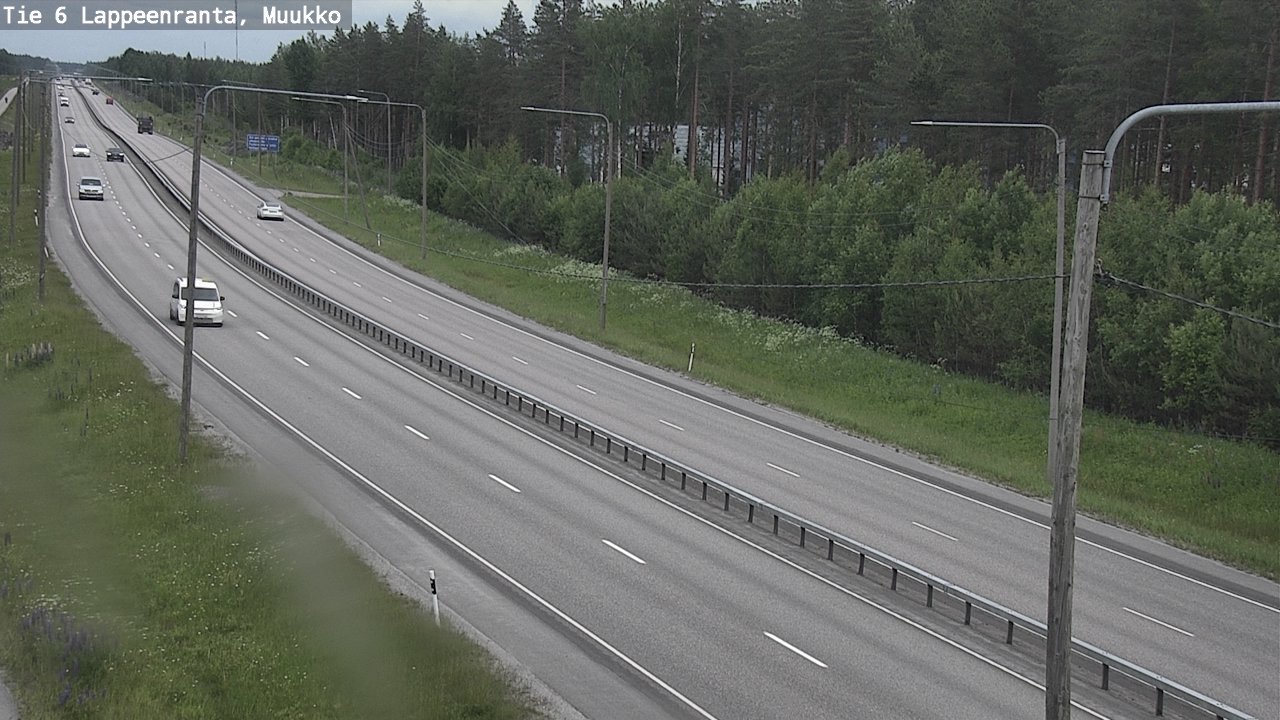 Kelikamerat Kuva Tie 6 Lappeenranta, Muukko, Lappeenranta, Etelä-Karjala