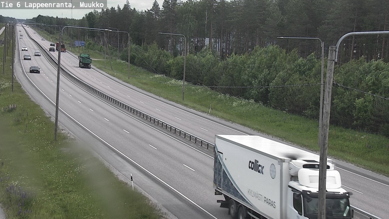 Kelikamerat Kuva Tie 6 Lappeenranta, Muukko, Lappeenranta, Etelä-Karjala