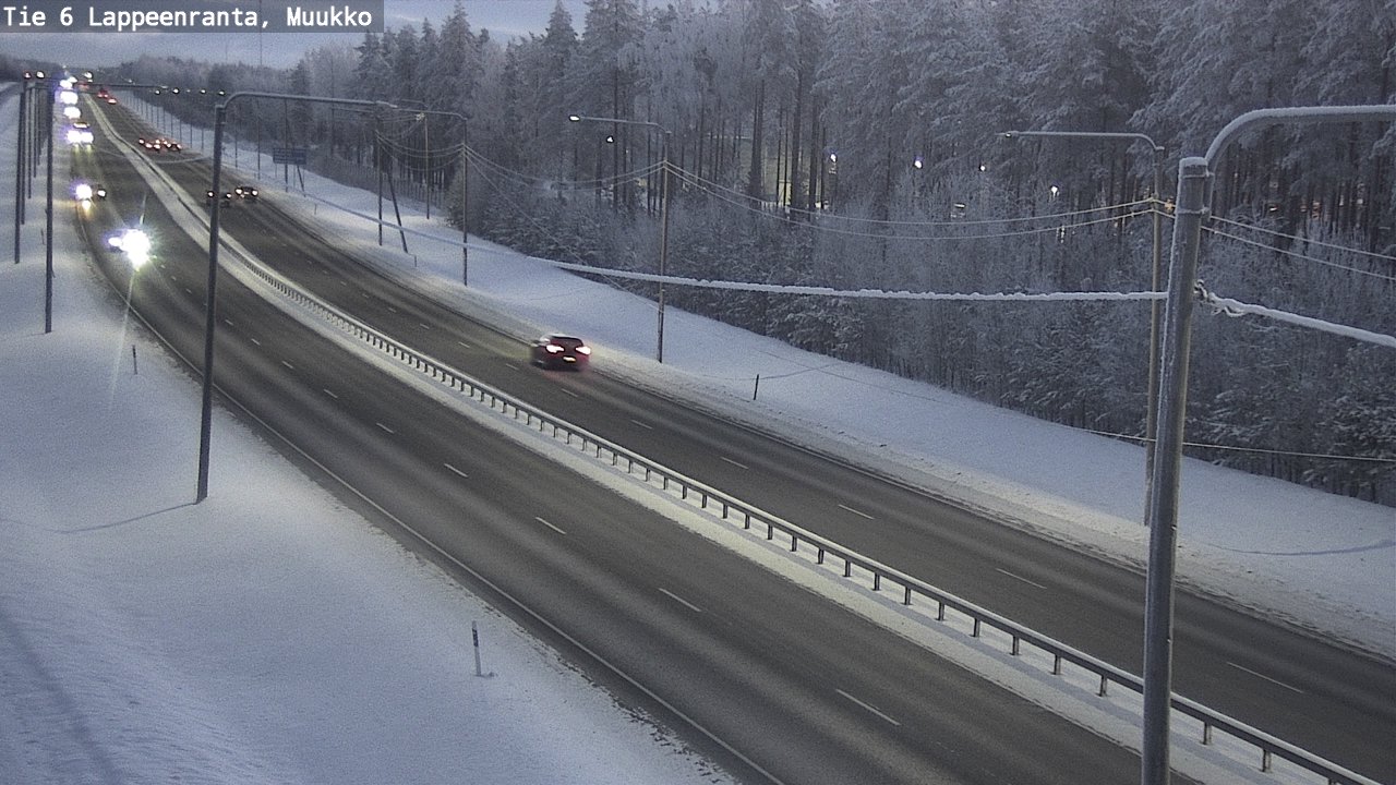 Kelikamerat Kuva Tie 6 Lappeenranta, Muukko, Lappeenranta, Etelä-Karjala