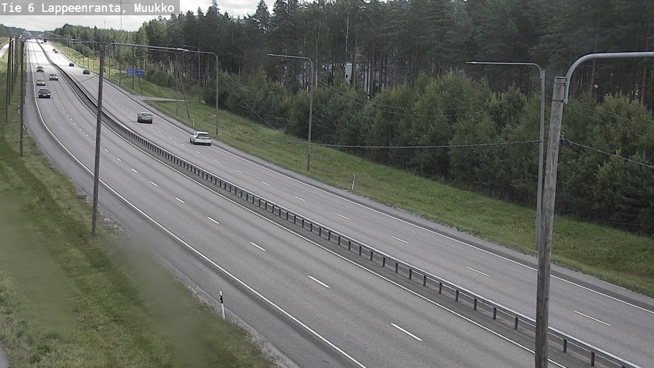 Kelikamerat Kuva Tie 6 Lappeenranta, Muukko, Lappeenranta, Etelä-Karjala