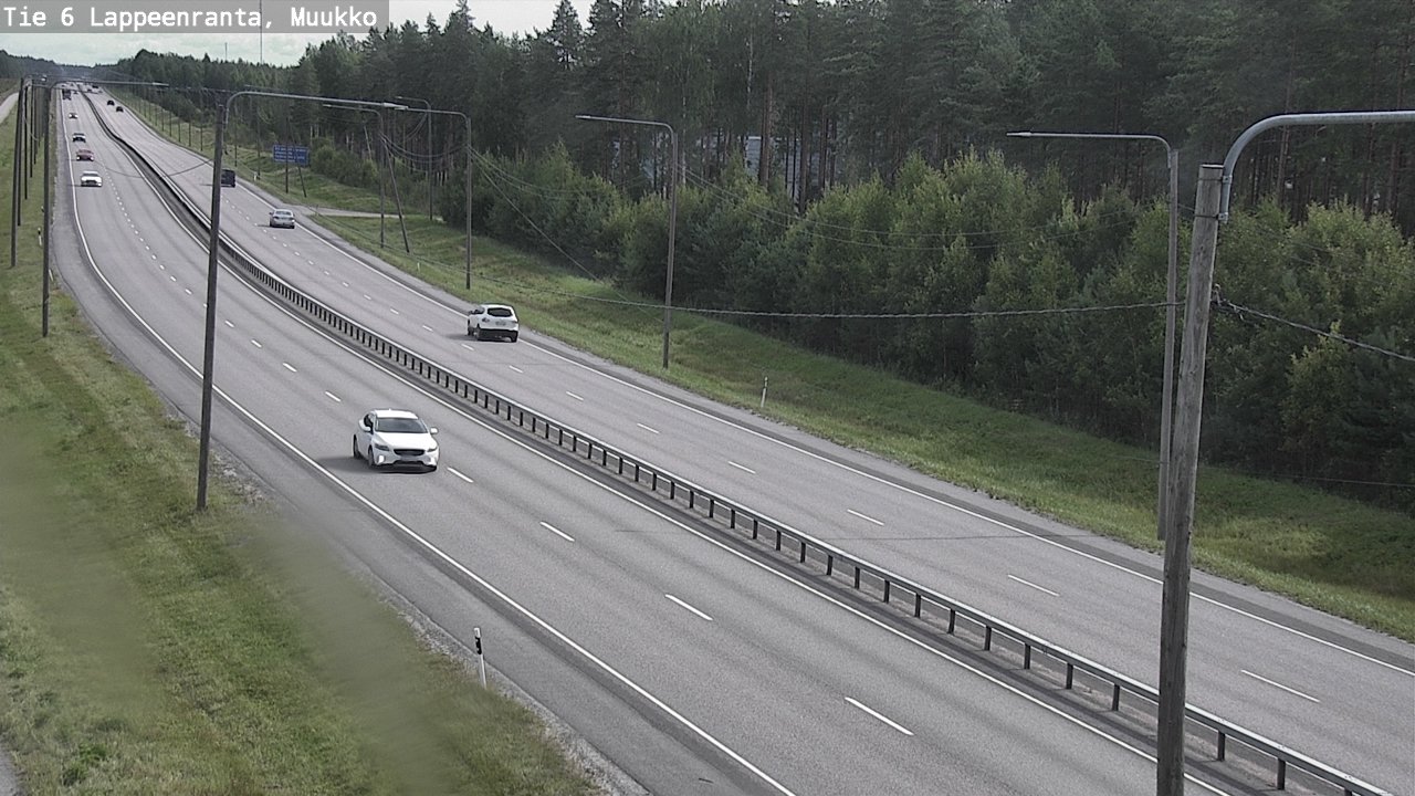 Kelikamerat Kuva Tie 6 Lappeenranta, Muukko, Lappeenranta, Etelä-Karjala