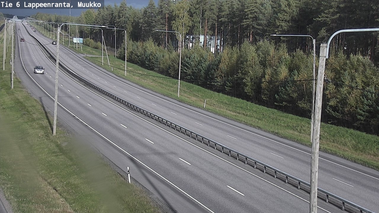 Kelikamerat Kuva Tie 6 Lappeenranta, Muukko, Lappeenranta, Etelä-Karjala