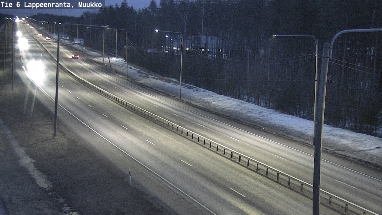 Kelikamerat Kuva Tie 6 Lappeenranta, Muukko, Lappeenranta, Etelä-Karjala