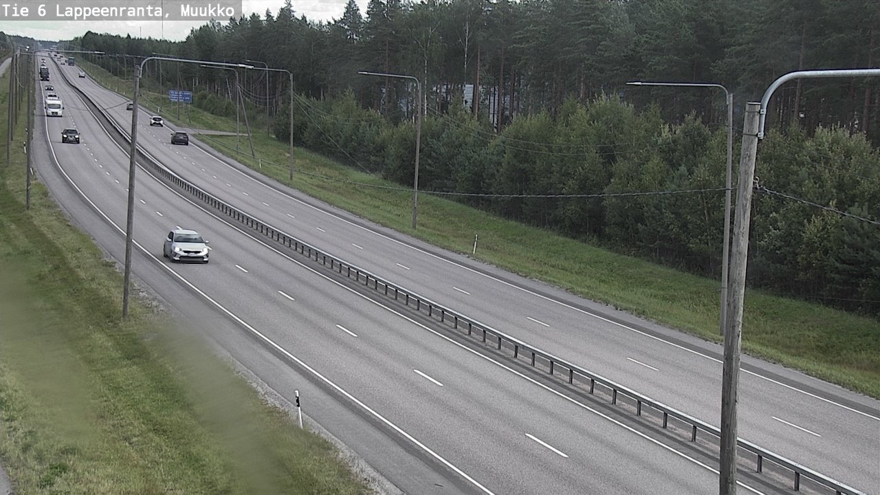 Kelikamerat Kuva Tie 6 Lappeenranta, Muukko, Lappeenranta, Etelä-Karjala