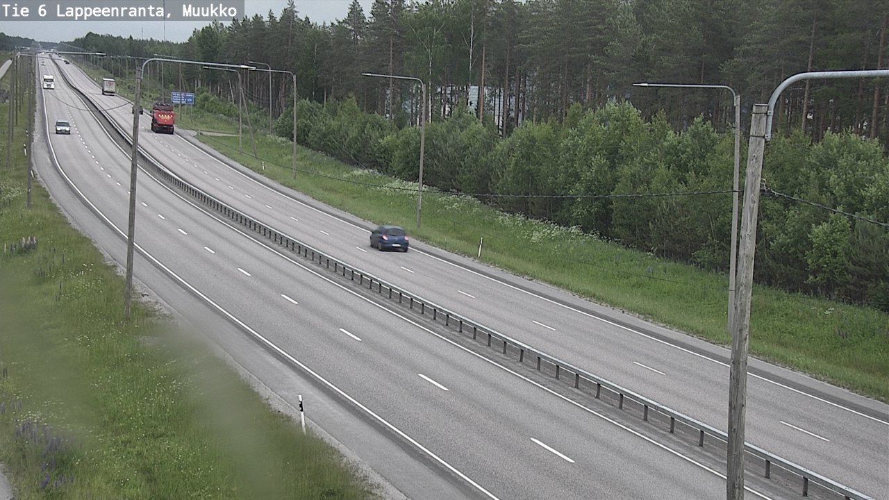 Kelikamerat Kuva Tie 6 Lappeenranta, Muukko, Lappeenranta, Etelä-Karjala
