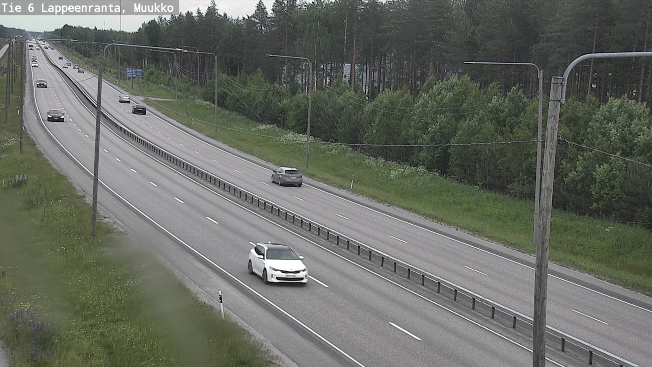 Kelikamerat Kuva Tie 6 Lappeenranta, Muukko, Lappeenranta, Etelä-Karjala