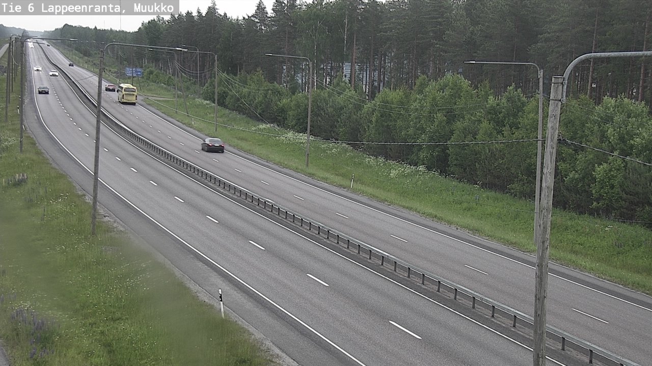 Kelikamerat Kuva Tie 6 Lappeenranta, Muukko, Lappeenranta, Etelä-Karjala