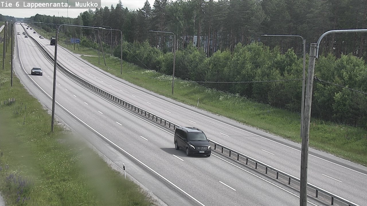Kelikamerat Kuva Tie 6 Lappeenranta, Muukko, Lappeenranta, Etelä-Karjala